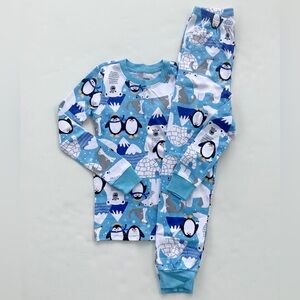 NWT Gymboree Blue Winter Animal Pajamas